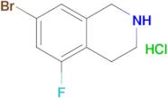 7-Bromo-5-fluoro-1,2,3,4-tetrahydroisoquinoline hydrochloride