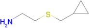 2-[(cyclopropylmethyl)sulfanyl]ethanamine