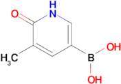 (5-methyl-6-oxo-1,6-dihydropyridin-3-yl)boronic acid