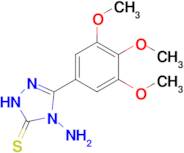 4-amino-3-(3,4,5-trimethoxyphenyl)-4,5-dihydro-1H-1,2,4-triazole-5-thione