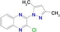 2-Chloro-3-(3,5-dimethyl-1H-pyrazol-1-yl)quinoxaline