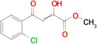 methyl 4-(2-chlorophenyl)-2-hydroxy-4-oxobut-2-enoate