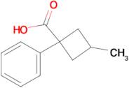 3-Methyl-1-phenylcyclobutanecarboxylic acid