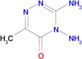 3,4-Diamino-6-methyl-4,5-dihydro-1,2,4-triazin-5-one