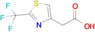 2-[2-(trifluoromethyl)-1,3-thiazol-4-yl]acetic acid