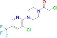 2-Chloro-1-[4-[3-chloro-5-(trifluoromethyl)-2-pyridinyl]-1-piperazinyl]ethanone