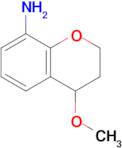 4-Methoxy-3,4-dihydro-2H-1-benzopyran-8-amine