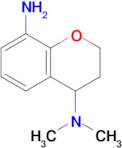 4-N,4-N-Dimethyl-3,4-dihydro-2H-1-benzopyran-4,8-diamine
