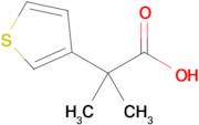 2-Methyl-2-(thiophen-3-yl)propanoic acid