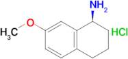 (1s)-7-Methoxy-1,2,3,4-tetrahydronaphthalen-1-amine hydrochloride