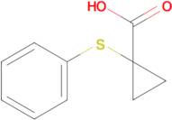 1-(Phenylsulfanyl)cyclopropane-1-carboxylic acid