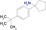 1-(4-Tert-butylphenyl)cyclopentan-1-amine