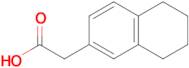 2-(5,6,7,8-Tetrahydronaphthalen-2-yl)acetic acid