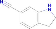 2,3-Dihydro-1H-indole-6-carbonitrile