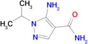 5-Amino-1-isopropyl-1H-pyrazole-4-carboxamide