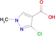 3-Chloro-1-methyl-1H-pyrazole-4-carboxylic acid