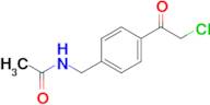 N-(4-(2-Chloroacetyl)benzyl)acetamide