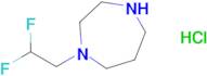 1-(2,2-Difluoroethyl)-1,4-diazepane hydrochloride