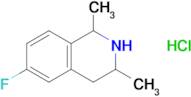 6-Fluoro-1,3-dimethyl-1,2,3,4-tetrahydroisoquinoline hydrochloride