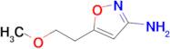 5-(2-Methoxyethyl)-1,2-oxazol-3-amine