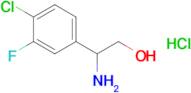 2-Amino-2-(4-chloro-3-fluorophenyl)ethanol hydrochloride