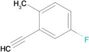 2-Ethynyl-4-fluoro-1-methylbenzene
