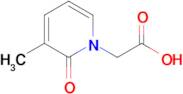 2-(3-Methyl-2-oxo-1,2-dihydropyridin-1-yl)acetic acid