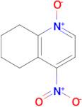 Quinoline, 5,6,7,8-tetrahydro-4-nitro-, 1-oxide