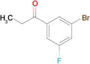 1-(3-Bromo-5-fluorophenyl)-1-propanone