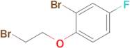 2-Bromo-1-(2-bromoethoxy)-4-fluorobenzene