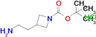 Tert-butyl 3-(2-aminoethyl)azetidine-1-carboxylate hydrochloride