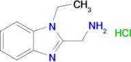 (1-Ethyl-1H-benzo[d]imidazol-2-yl)methanamine hydrochloride