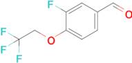 3-Fluoro-4-(2,2,2-trifluoroethoxy)benzaldehyde