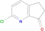2-Chloro-5,6-dihydro-7H-cyclopenta[b]pyridin-7-one