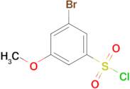 3-Bromo-5-methoxybenzene-1-sulfonyl chloride