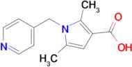 2,5-Dimethyl-1-(pyridin-4-ylmethyl)-1H-pyrrole-3-carboxylic acid