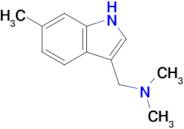 Dimethyl[(6-methyl-1H-indol-3-yl)methyl]amine