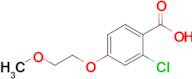 2-Chloro-4-(2-methoxyethoxy)benzoic acid