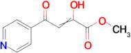 Methyl 2-hydroxy-4-oxo-4-(pyridin-4-yl)but-2-enoate