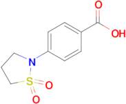 4-(1,1-Dioxidoisothiazolidin-2-yl)benzoic acid