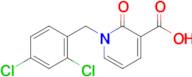 1-[(2,4-dichlorophenyl)methyl]-2-oxo-1,2-dihydropyridine-3-carboxylic acid