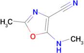 2-Methyl-5-(methylamino)-1,3-oxazole-4-carbonitrile