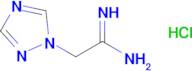 2-(1H-1,2,4-Triazol-1-yl)ethanimidamide hydrochloride