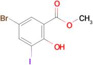 methyl 5-bromo-2-hydroxy-3-iodobenZenecarboxylate