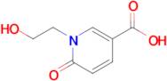 1-(2-Hydroxyethyl)-6-oxo-1,6-dihydropyridine-3-carboxylic acid