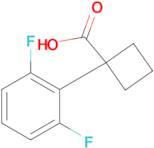 1-(2,6-Difluorophenyl)cyclobutane-1-carboxylic acid