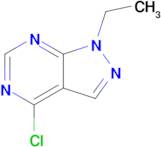 4-Chloro-1-ethyl-1H-pyrazolo[3,4-d]pyrimidine