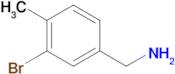 (3-Bromo-4-methylphenyl)methanamine