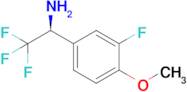 (1s)-2,2,2-Trifluoro-1-(3-fluoro-4-methoxyphenyl)ethanamine