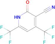 2-Oxo-4,6-bis(trifluoromethyl)-1,2-dihydropyridine-3-carbonitrile